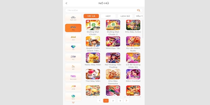 Kho tàng slot khủng tại nhà cái F168